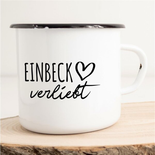 Emaille Tasse Einbeck  Vintage 300ml