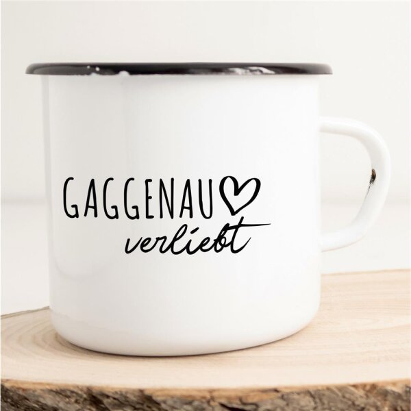 Emaille Tasse Gaggenau  Vintage 300ml