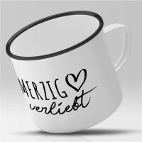 Emaille Tasse Merzig  Vintage 300ml