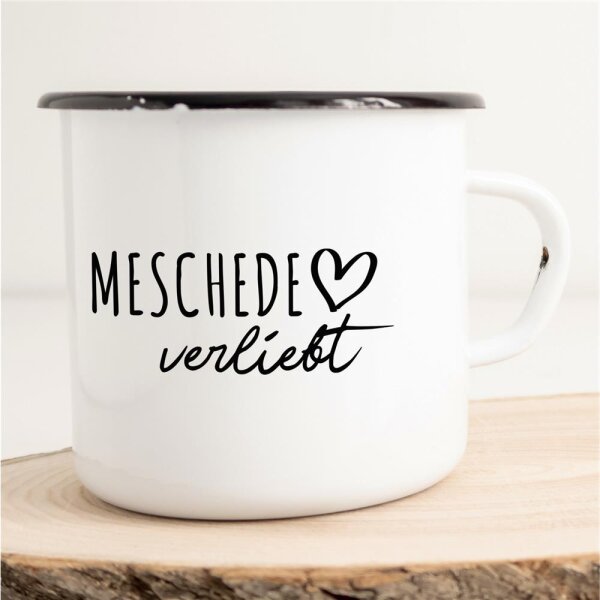 Emaille Tasse Meschede  Vintage 300ml