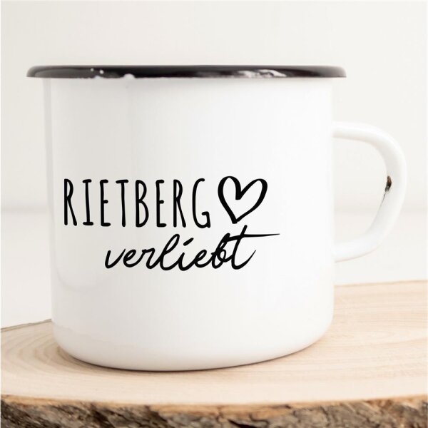 Emaille Tasse Rietberg  Vintage 300ml