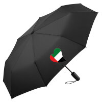 Regenschirm Vereinigte Arabische Emirate Flagge Herz 98cm...