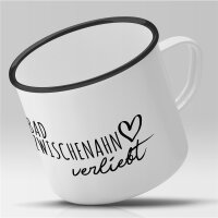 Emaille Tasse Bad Zwischenahn  Vintage 300ml