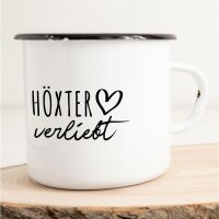 Emaille Tasse Höxter  Vintage 300ml