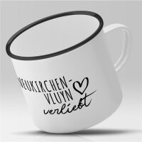 Emaille Tasse Neukirchen-Vluyn  Vintage 300ml