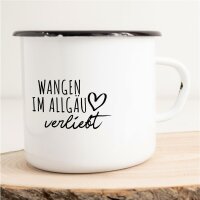 Emaille Tasse Wangen  Vintage 300ml