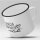 Emaille Tasse Bingen am Rhein  Vintage 300ml
