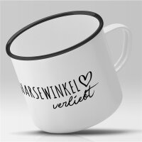 Emaille Tasse Harsewinkel  Vintage 300ml