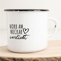 Emaille Tasse Horb am Neckar  Vintage 300ml