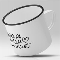 Emaille Tasse Horb am Neckar  Vintage 300ml