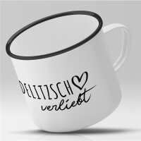 Emaille Tasse Delitzsch  Vintage 300ml