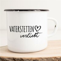 Emaille Tasse Vaterstetten  Vintage 300ml