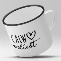 Emaille Tasse Calw  Vintage 300ml