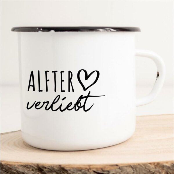 Emaille Tasse Alfter  Vintage 300ml