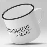 Emaille Tasse Dillenburg  Vintage 300ml