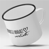 Emaille Tasse Zerbst/Anhalt  Vintage 300ml