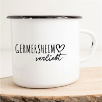 Emaille Tasse Germersheim  Vintage 300ml