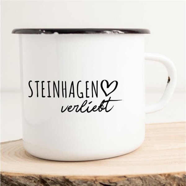 Emaille Tasse Steinhagen  Vintage 300ml