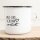 Emaille Tasse Aue-Bad Schlema  Vintage 300ml
