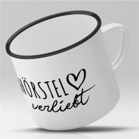 Emaille Tasse Hörstel  Vintage 300ml