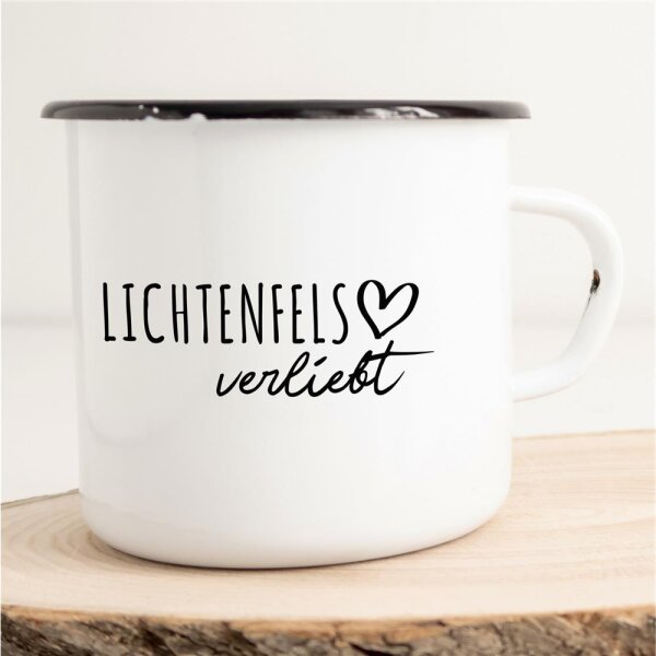 Emaille Tasse Lichtenfels  Vintage 300ml