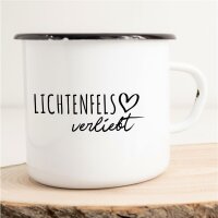Emaille Tasse Lichtenfels  Vintage 300ml
