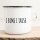 Emaille Tasse I bims 1 Tasse Vintage 300ml
