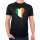 Herren T-Shirt Irland Flagge Herz
