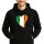Unisex Hoodie Irland Flagge Herz
