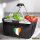 Einkaufskorb faltbar Irland Flagge Herz 20 Liter Black