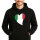 Unisex Hoodie Italien Flagge Herz