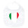 Baby Lätzchen Italien Flagge Herz Klettverschluss