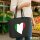 Filz Shopper Italien Flagge Herz 22 Liter