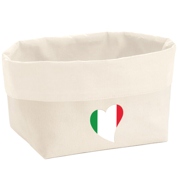 Organizer Italien Flagge Herz