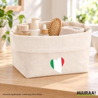 Organizer Italien Flagge Herz