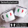 Emaille Tasse Italien Flagge Herz 300ml Vintage