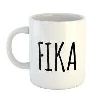 Kaffeetasse FIKA Kaffeepause Weiß 330ml