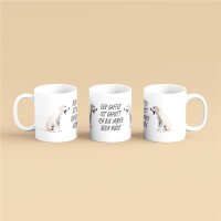 Kaffeetasse Hunde Welpe Kaffee Kaputt Puppy Dog Weiß 330ml