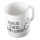Kaffeetasse Kennst du das Schweigeeinhorntelfinger Weiß 330ml