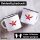 Emaille Tasse Jersey Flagge Herz 300ml Vintage