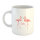 Kaffeetasse Flamingo Summer Sommer Weiß 330ml
