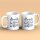 Kaffeetasse Dream Belive Achieve Weiß 330ml