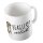 Kaffeetasse Beagle Weiß 330ml
