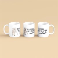 Kaffeetasse West Highland White Terrier verliebt Welpe...
