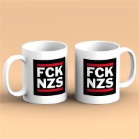 Kaffeetasse FCK NZS Logo Weiß 330ml