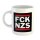 Kaffeetasse FCK NZS Logo Weiß 330ml
