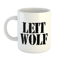 Kaffeetasse Leitwolf für Chefs Weiß 330ml