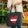 Filz Shopper Lettland Flagge Herz 22 Liter