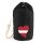 Seesack Lettland Flagge Herz 20 Liter Black