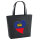 Filz Shopper Liechtenstein Flagge Herz 22 Liter